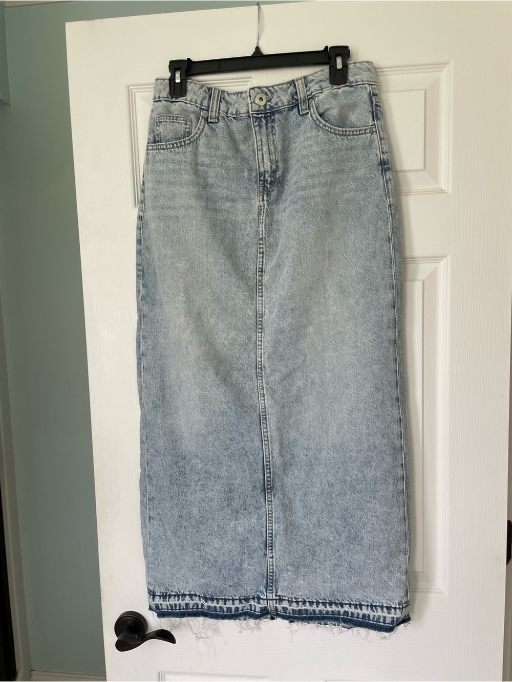 H&M Straight Denim Skirt NWOT